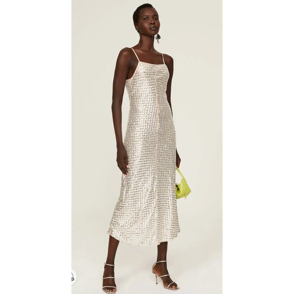 RHODE Platinum Jemima Dress - Picture 1 of 8